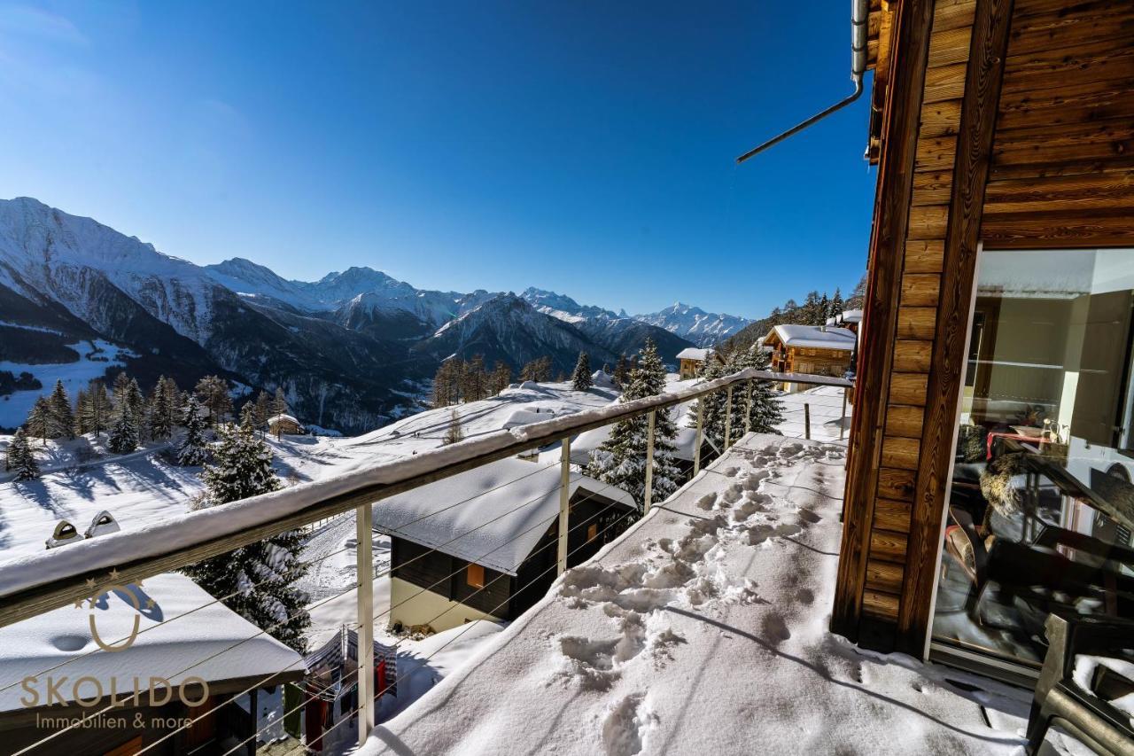 Chalet Laerchenwinkel, Riederalp Golmenegg Екстер'єр фото